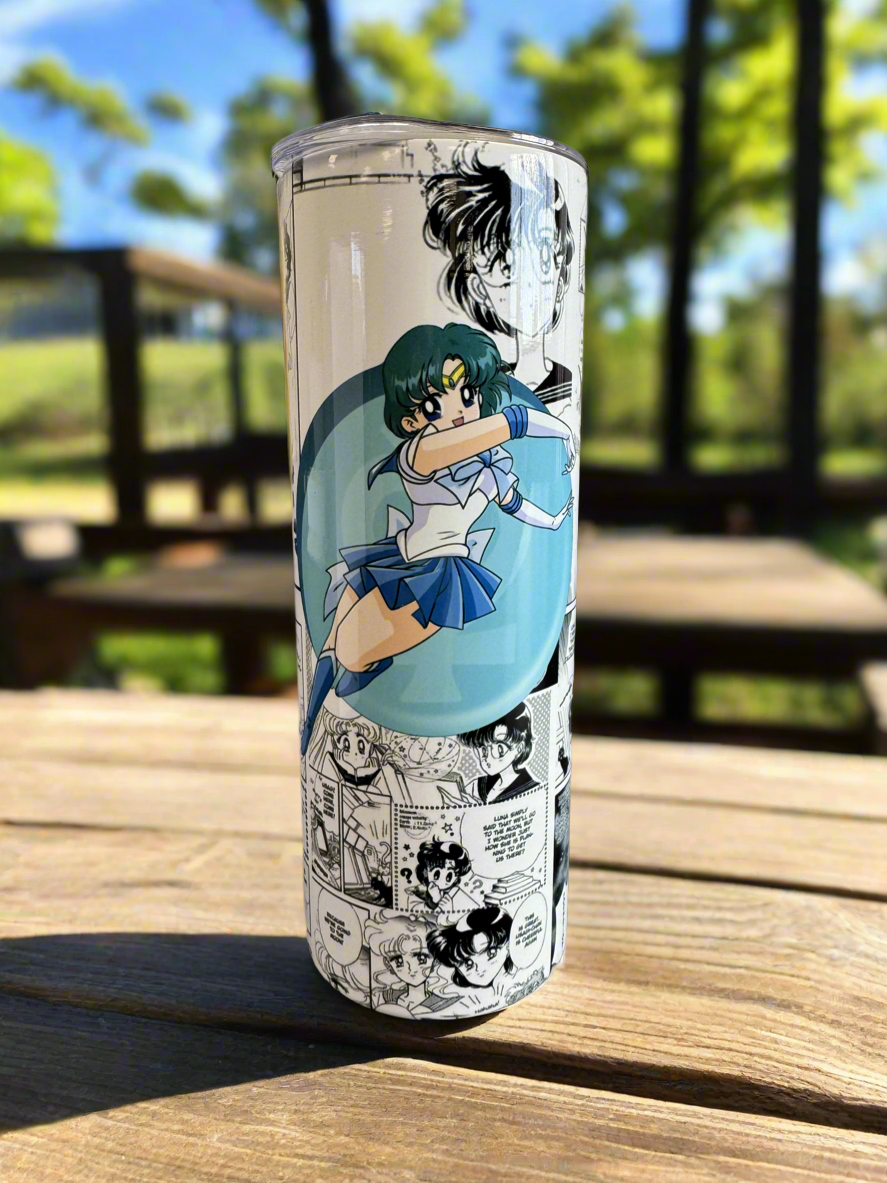 Blue Scout Manga Panel Tumbler