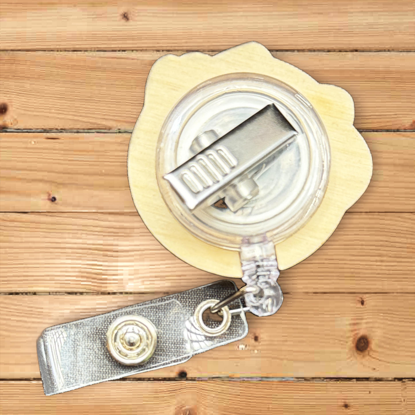 Snorlax Love Retractable Badge Reel