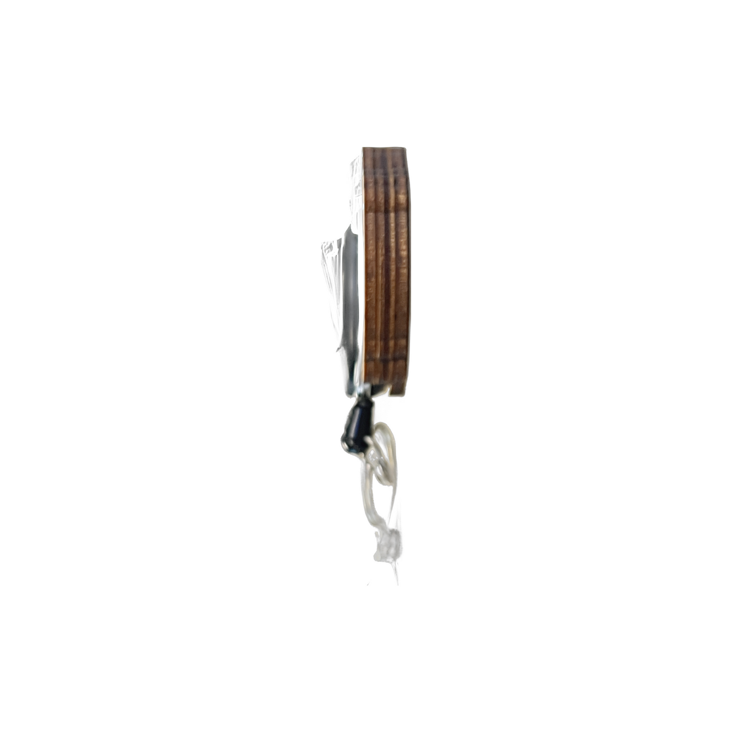 The Sunny Wooden Retractable Badge Reel