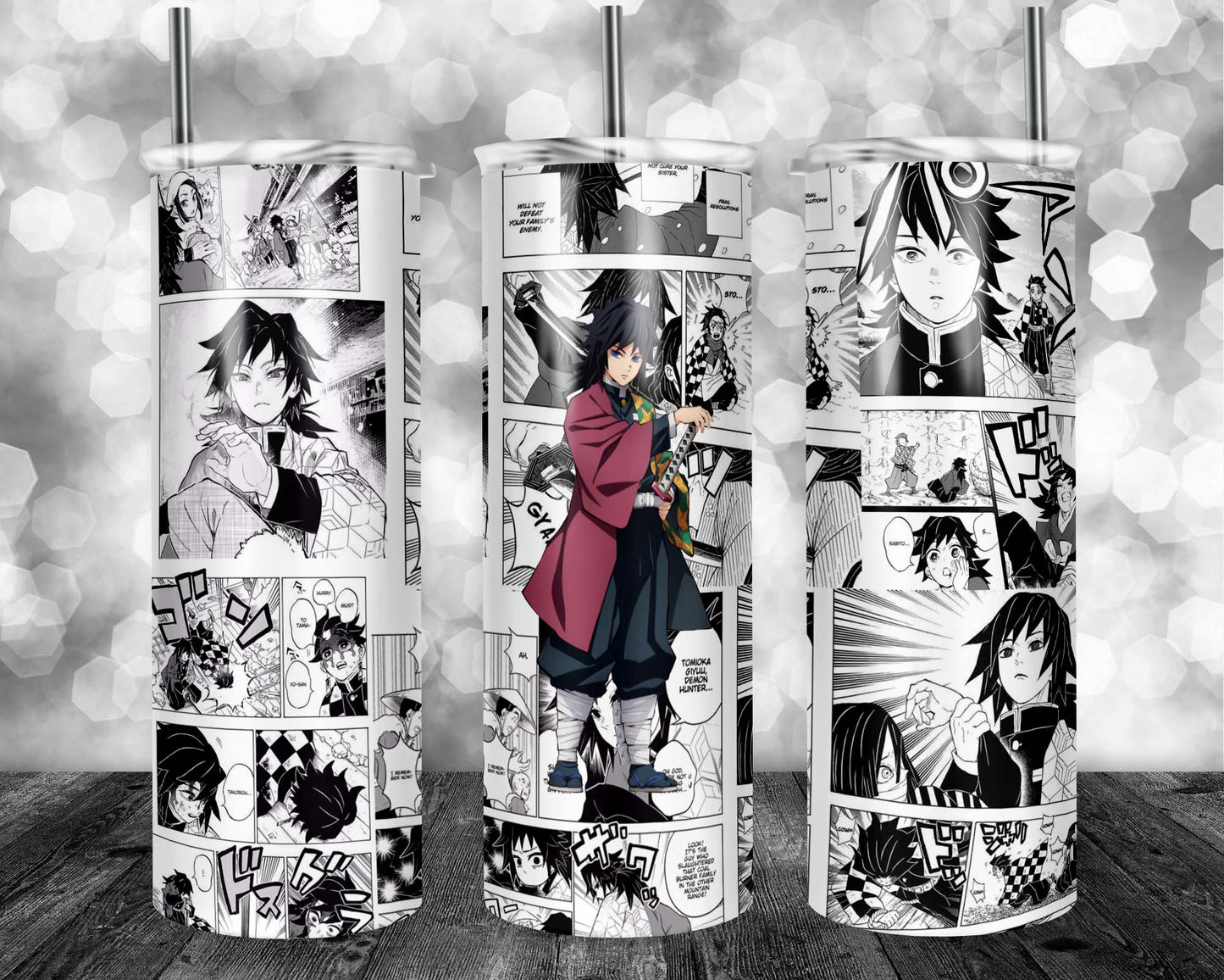 Water Master Manga Panel Tumbler