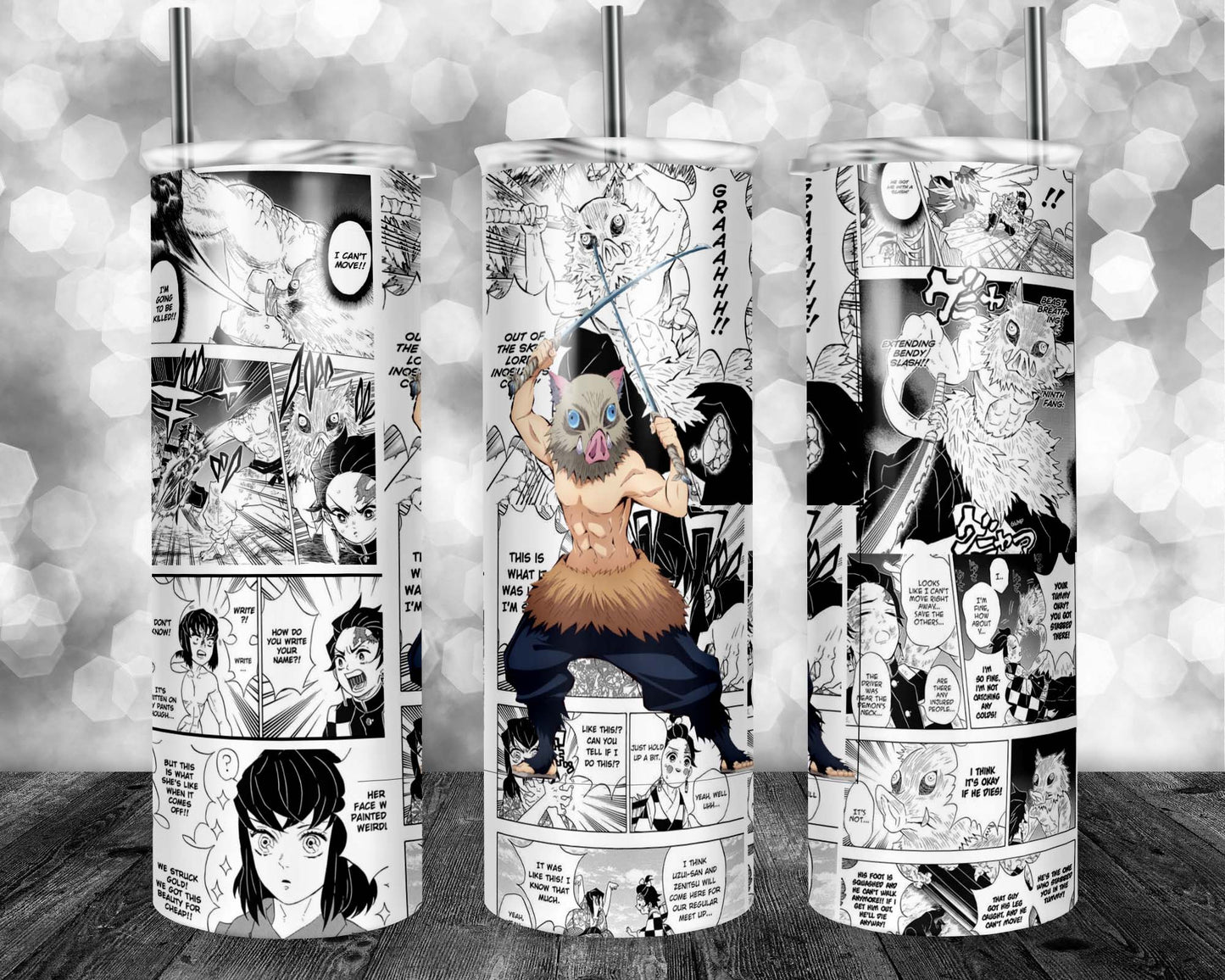 Boarhead Ninja Manga Panel Tumbler