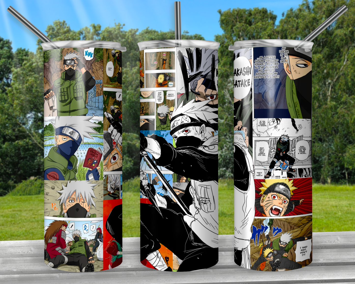 Witty Ninja Mentor Reverse Manga Panel Tumbler