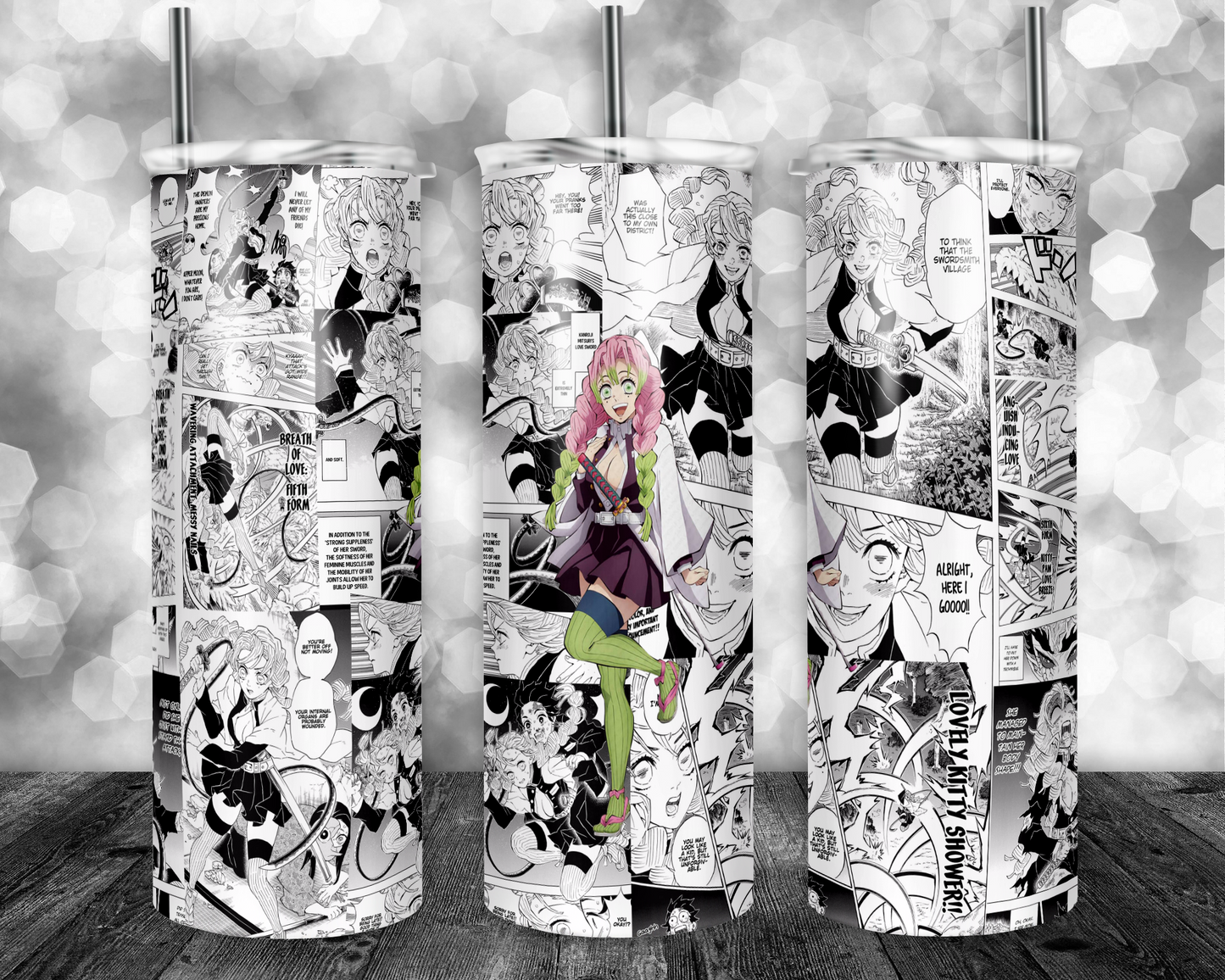 Love Master Manga Panel Tumbler