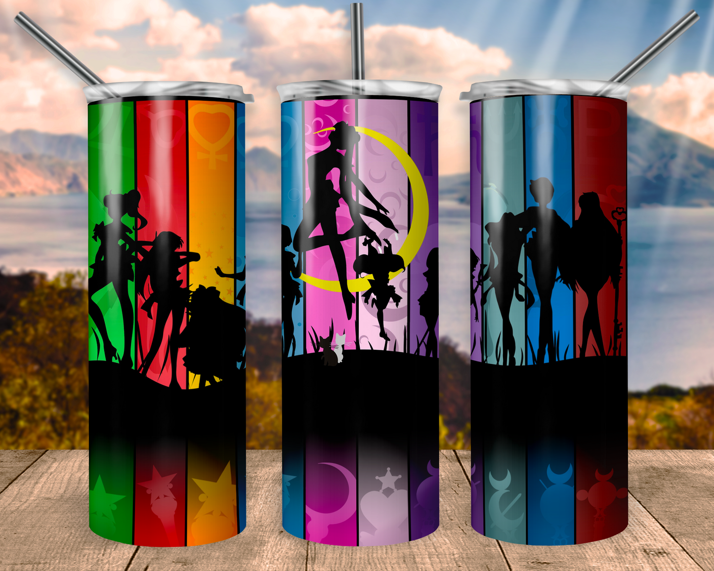 Celestial Scouts Silhouette Tumbler
