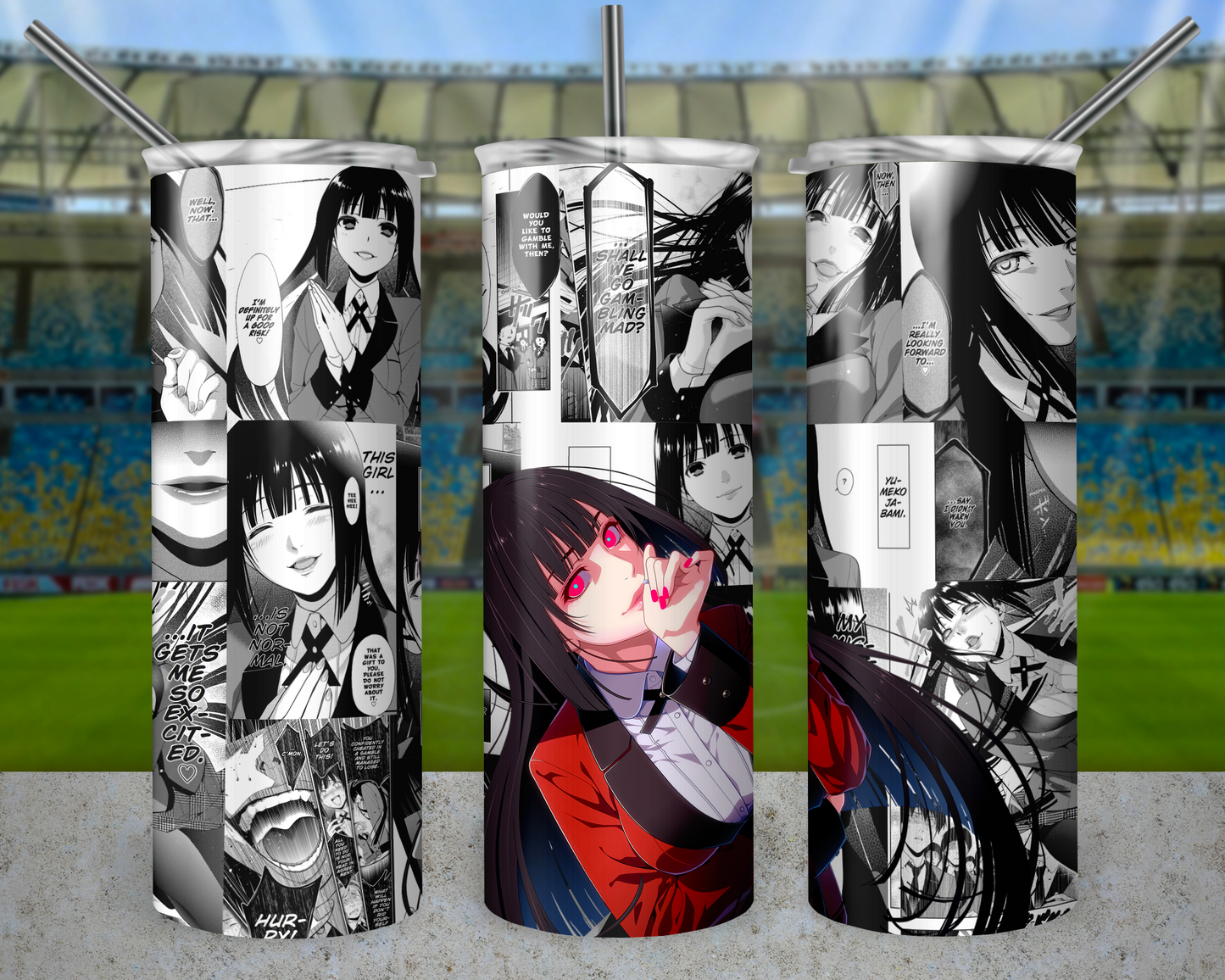 Newcomer Sultry Gambler Manga Panel Tumbler