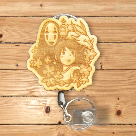 Spirited Away Retractable Badge Reel