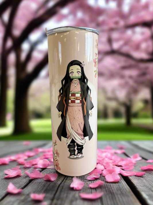 Devil Sister Color Block Tumbler