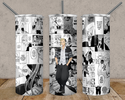 Second-in-Command Manga Panel Tumbler