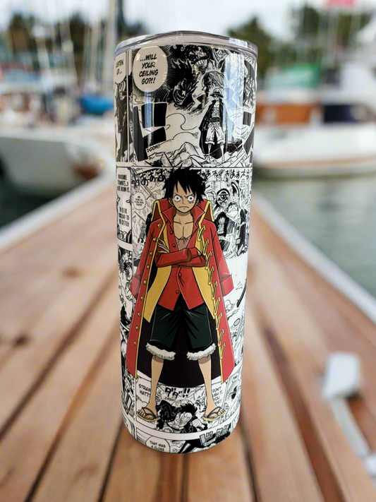 Gum Gum Pirate King Manga Panel Tumbler
