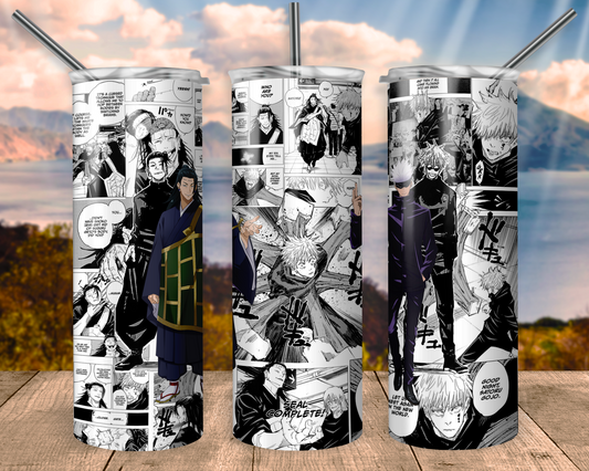 Sealing Arc Manga Panel Tumbler