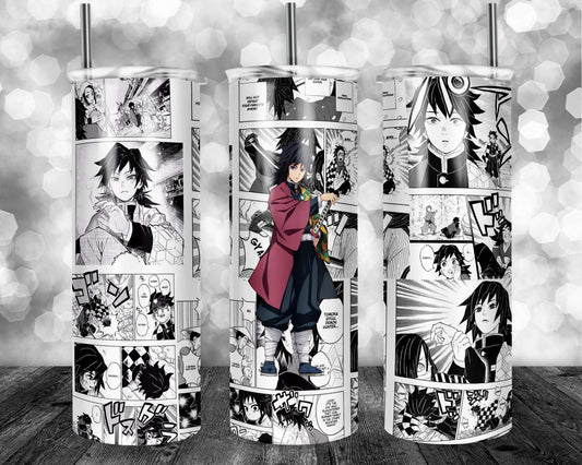 Water Master Manga Panel Tumbler