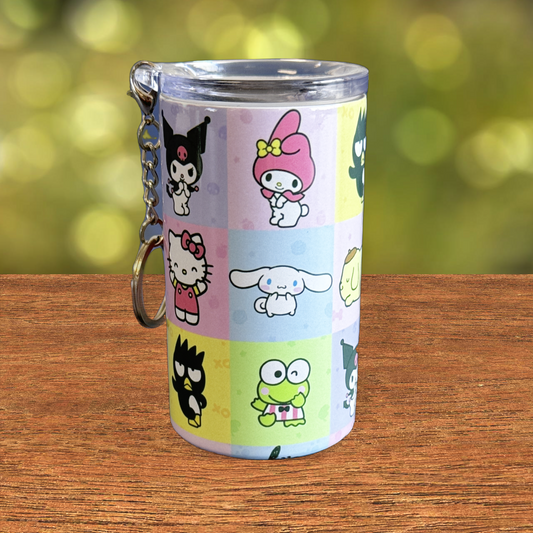 Kawaii Characters Mini Skinny Shot Glass Tumbler