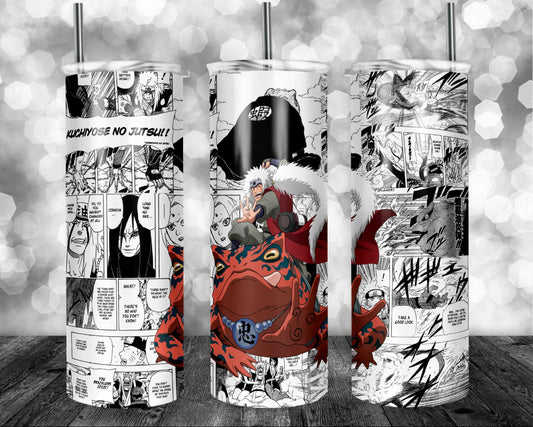 Perverted Sensei Manga Panel Tumbler