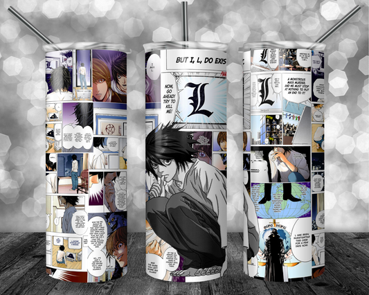 Mystery Detective Manga Panel Tumbler