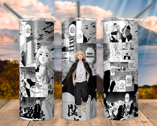 Pack Leader Manga Panel Tumbler