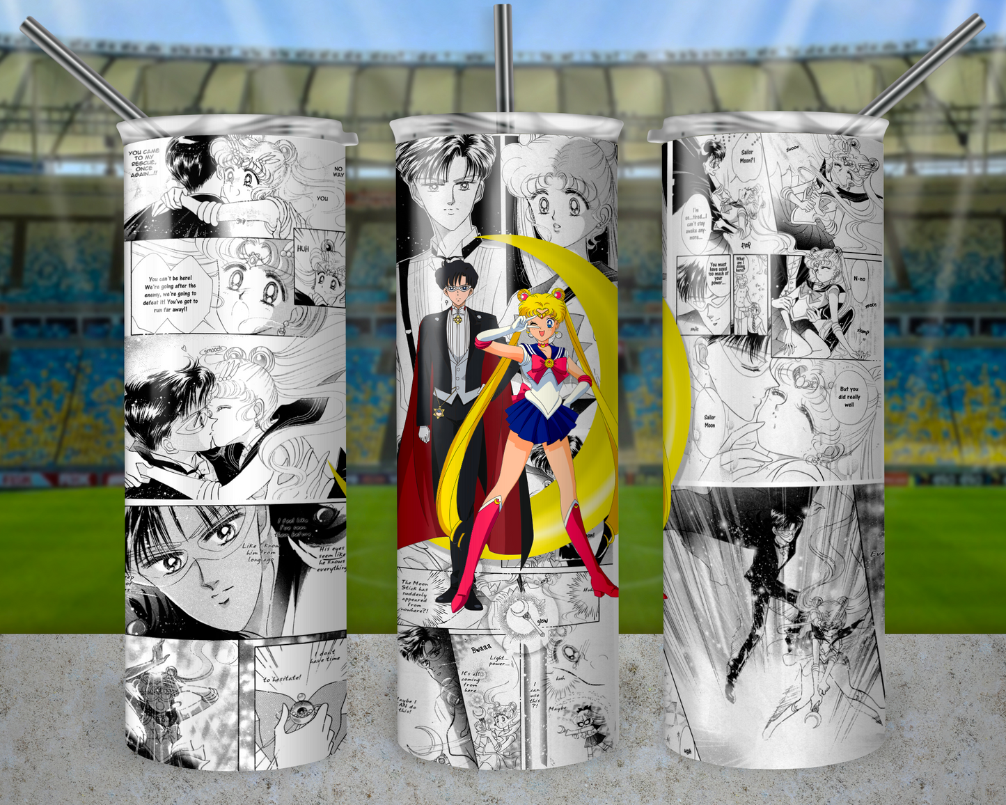 Celestial Couple Manga Panel Tumbler