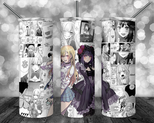 Pretty Cosplayer Manga Panel Tumbler