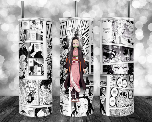 Devil Sister Manga Panel Tumbler