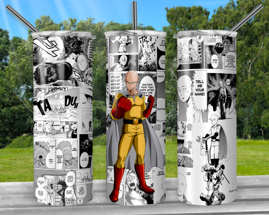 Dorky Superhero Manga Panel Tumbler