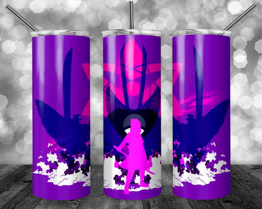 Vengeful Ninja Silhouette Tumbler