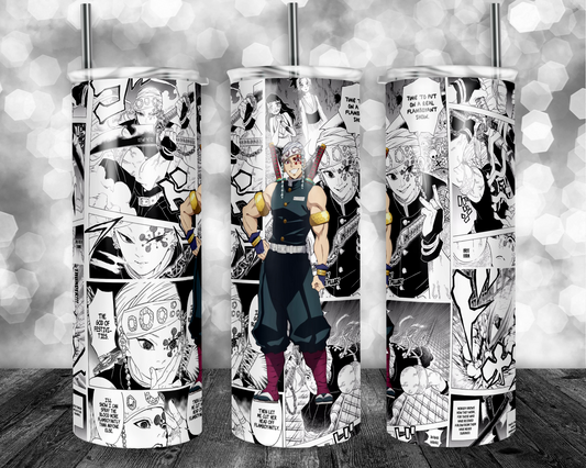 Sound Master Manga Panel Tumbler