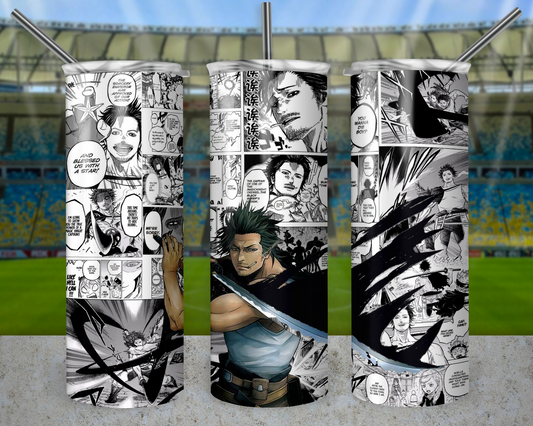 Misfit Captain Manga Panel Tumbler