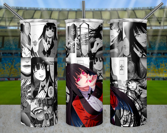Newcomer Sultry Gambler Manga Panel Tumbler
